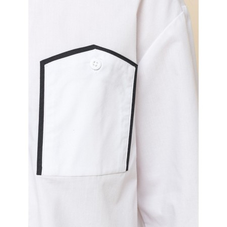 Блузка для девочек, рост 134 см, цвет белый-4