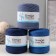 Knitted yarn secondary 90% cotton, 10% p/e, 100m/450 ± 50 g (ultramarin) mix