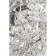 Suspended lamp 60W, 12khe14, 38x63 cm, chrome