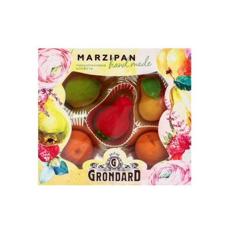 Grondard sweets with a Marcipan Corps "Almond Advice" Fruits, 100 g-7