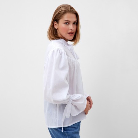 Women's blouse minku: enjoy color white, rr 42-7