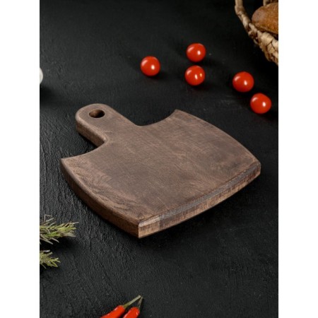 Defense board for supply to Wild Kitchen, 23 × 20 × 2.5 cm, Grabs Dark-2