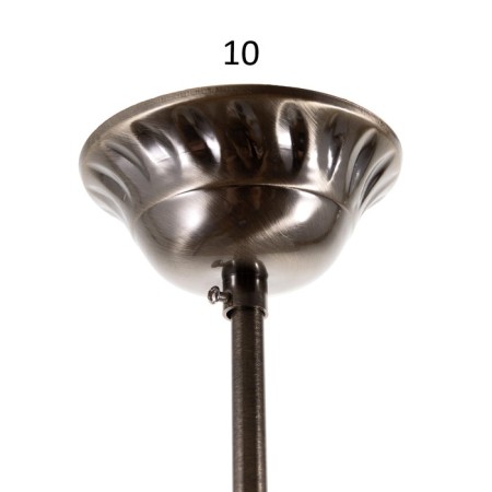Virginia chandelier 3x40W E14 bronze 56x56x76 cm Bayerlux-5