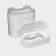 Garbage bucket Savanna, 9 l, white color