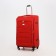 Big suitcase 28 ", lightning department, code castle, 4 wheels, outer pocket, red color