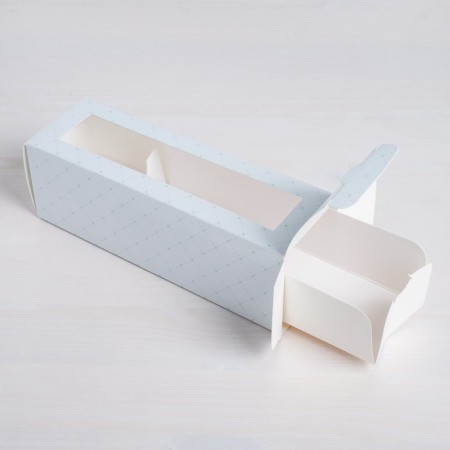Box for Makarun, confectionery packaging, “Good day” 18 x 5.5 x 5.5 cm-1
