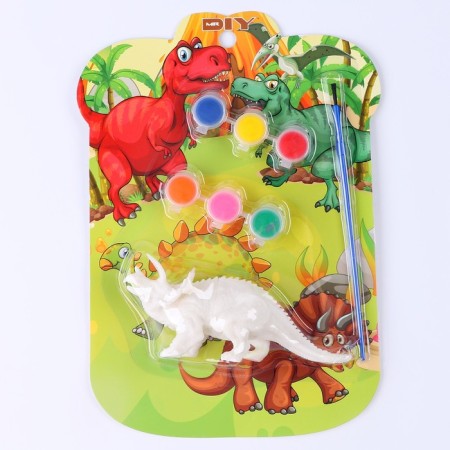 Set for creativity "Color Triceratops", paint 6 colors of 2.5 ml