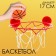 Basketball "Throw", is attached to the suction cups