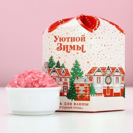 New Year. Bath salt "Fairy Tale!", 300 g, aroma of berry punch-1