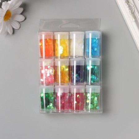 Decor for creativity in the Bank "Neon Hearts" set of 12 pcs 13.4x8.8x3 cm-3
