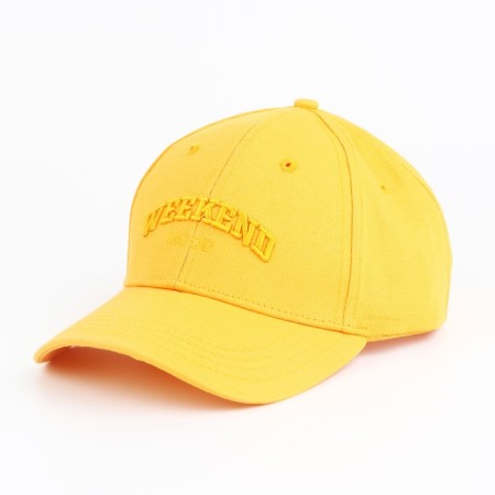 Women's cap widekend, yellow color, rr 56-1