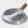 Pan pancake shade Grit, D = 22 cm, Soft-Touch handle, anti-stick coating, induction, color gray color
