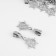 Automatic lock for metal zippers, No. 5, decorative, 10 pcs, Nickel color