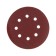 Circle of abrasive grinding under the "Velcro" tundra, perforated, 150 mm, p120, 5 pcs.