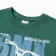 T -shirt for a boy, color green, height 128 cm