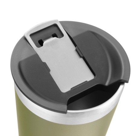 Beer thermost man, 600 ml, beer, opener, green-3