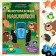 Reusable stickers "Forest animals", A4 format, blue tractor