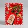 Laminated vertical “Gift from Santa Claus”, 12 x 15 x 5.5 cm, New Year