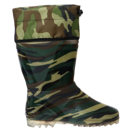 Men's boots S-10RUM, PVC, insulated, camouflage mix, size 39 (247)-4
