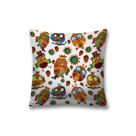 Pillowess decorative “amazing owls”, on a zipper, size 45x45 cm
