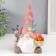 Polystone souvenir "Dwarf with apples in a pink cap" 17.5x12 cm