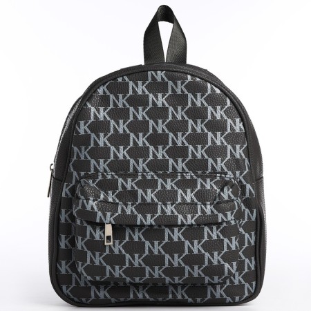School backpack on lightning, dark gray color-2