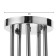 Economic Service Chandelier 05024/5 5XE27, 40W chrome 50x50x30 cm