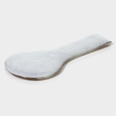 Standing under a spoon Magistro "Marble", 24 × 11 × 1 cm, white color-3