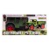 Radio -controlled “military” truck, works on batteries, green color