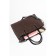 Bag Tout Women, Natural suede, Ludor Brown, 33x10x27 cm