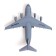 Metal “Air Force” aircraft, inertial