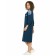 Female dress, size s, dark blue color