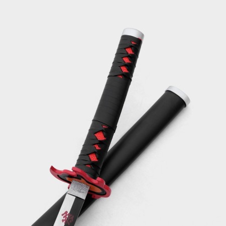 Souvenir weapon "Katana Kedu" 100 cm, blade 65 cm, black, fire guard-3
