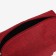 Cosmetic bag with lightning, burgundy color