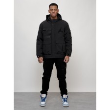 Sports male jacket, size 58, black color