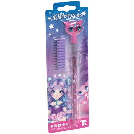 Pencil simple segment Nebulous Stars Nebulia, cap in the form of an animated character
