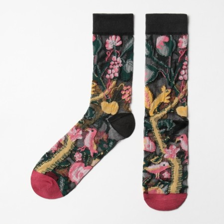 Women's socks Minaku "Birds", rr 36-39 (23-25 ​​cm)