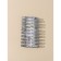 Clothespins of linen shade, 4.5 cm, 20 pcs, silver color