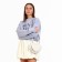 Bag Women's Cross-Bodi with a zipper, white color