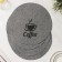 Набор салфеток сервировочных Доляна Coffee, 4 шт, d=37 см, цвет серый