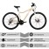 Bicycle 27.5 "Stinger Laguna Evo, beige color, p. 17"
