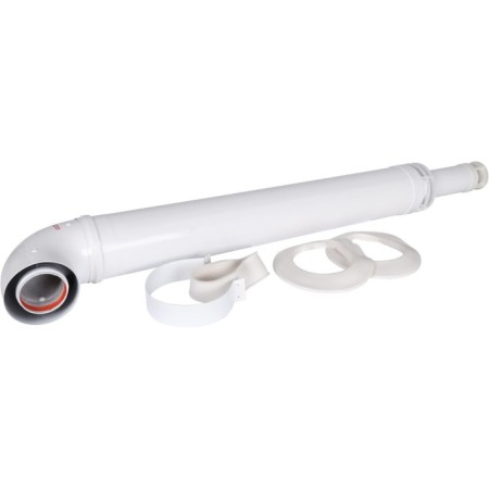 The chimney element Rommer RCA-6010-211000 Antila, D = 60/100 mm, l = 1000 mm, clamp-2