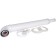 The chimney element Rommer RCA-6010-211000 Antila, D = 60/100 mm, l = 1000 mm, clamp
