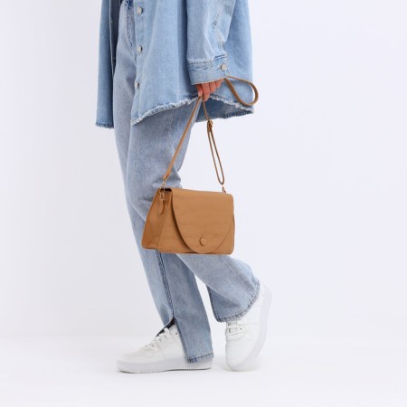 Bag-mixer on the valve, long belt, beige color-5