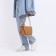 Bag-mixer on the valve, long belt, beige color