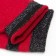 Women's socks, red/black color, rr 23-25 ​​(shoes 36-40)