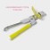 Knock -to -be knife "Original", 16 cm, green color