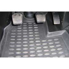 Rugs in the Ford Transit salon, 2 parts, manual transmission 2006-2014, (polyurethane)