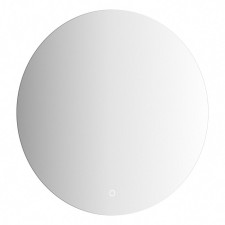 Зеркало с DEFESTO LED-подсветкой 15 Вт, 60х60 см, сенсорный выключатель, нейтральный белый свет