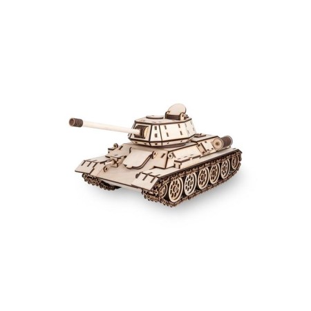 Wooden designer 3D EWA "T-34 tank"-9